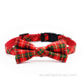 Lindo clásico Plaid Bow Tie Puppy Dog Dog Dog